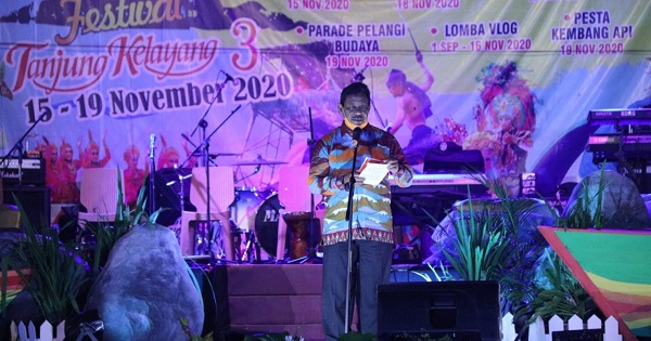 Bupati Sahani : Festival Tanjung Kelayang Dorong Kreatifitas Lokal