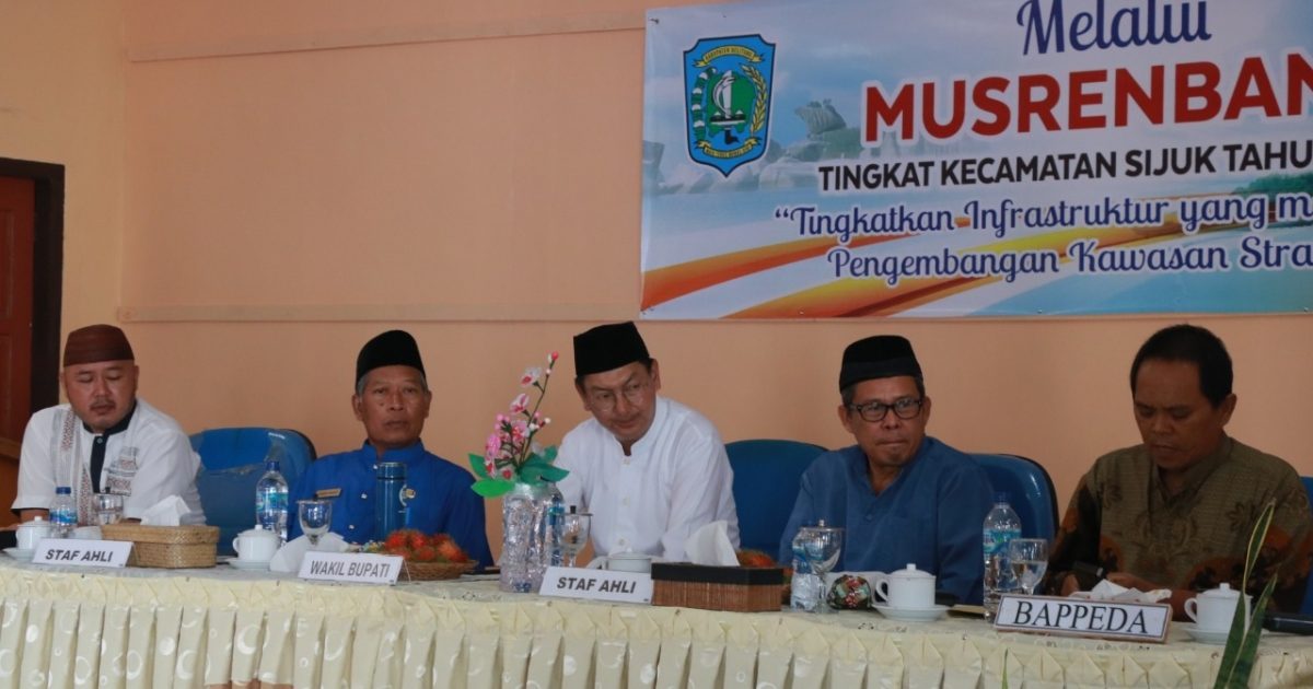 Sijuk Daerah Contoh Pertumbuhan Ekonomi di Kabupaten Belitung
